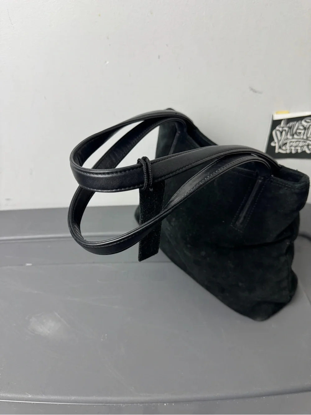 Tokio Yoshikawa Suede Shoulder Bag - Picture 2 of 9